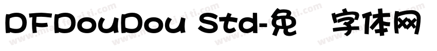 DFDouDou Std字体转换